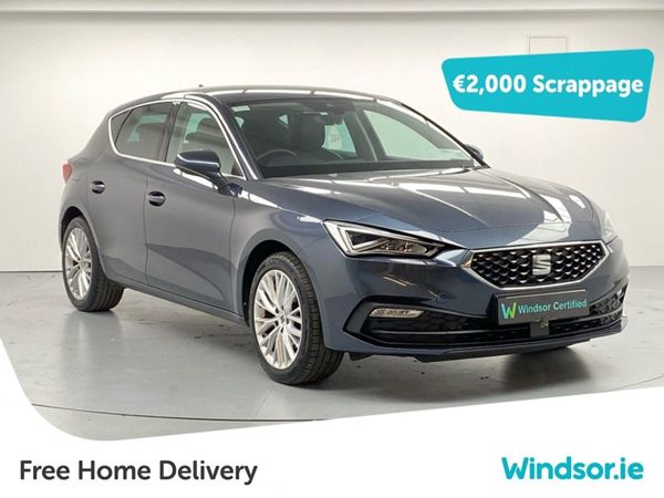 SEAT Leon Hatchback, Petrol, 2021, Grey