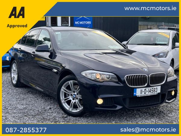 BMW 5-Series Saloon, Diesel, 2011, Black