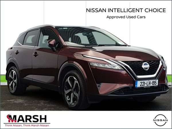 Nissan Qashqai MPV, Petrol, 2022, Burgundy