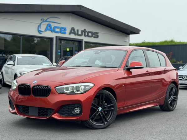 BMW 1-Series Hatchback, Diesel, 2019, Red