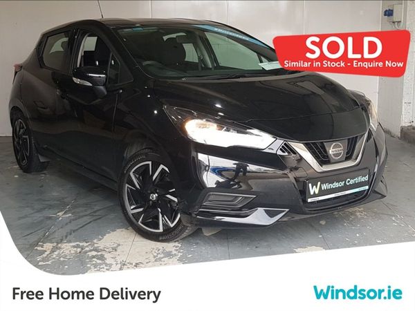 Nissan Micra Hatchback, Petrol, 2021, Black