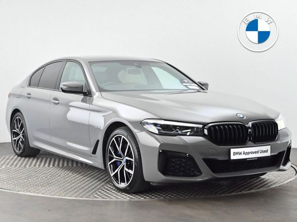 BMW 5-Series Saloon, Petrol Plug-in Hybrid, 2022, Grey