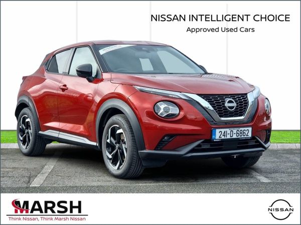 Nissan Juke SUV, Petrol, 2024, Red