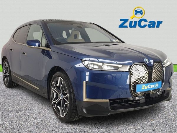 BMW iX Estate, Electric, 2022, Blue