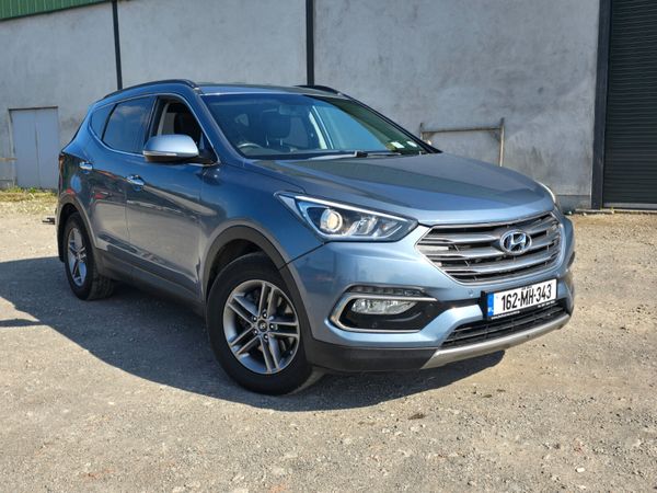 Hyundai Santa Fe SUV, Diesel, 2016, Blue