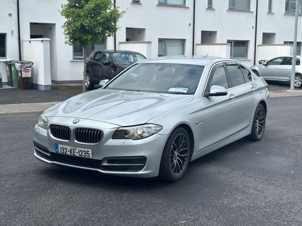 BMW 5-Series Saloon, Diesel, 2013, Silver
