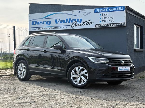Volkswagen Tiguan SUV, Diesel, 2021, Black