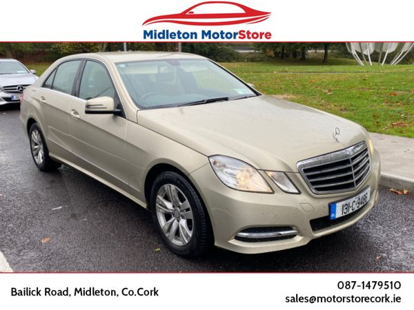 Mercedes-Benz E-Class Saloon, Diesel Hybrid, 2013, Beige
