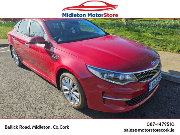 Kia Optima Saloon, Diesel, 2016, Red