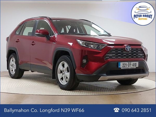 Toyota RAV4 SUV, Petrol Hybrid, 2022, Red