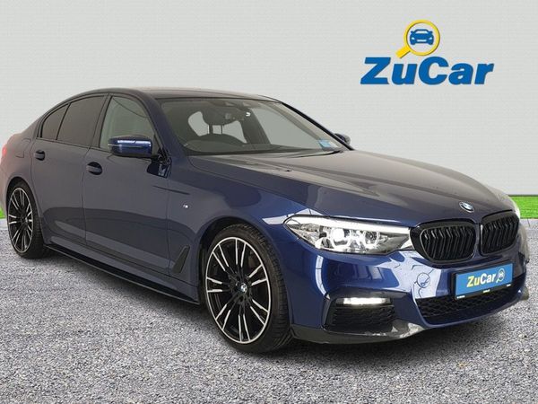 BMW 5-Series Saloon, Diesel, 2020, Blue