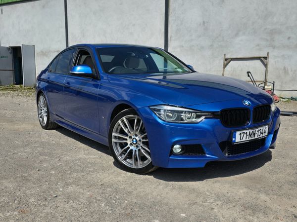 BMW 3-Series Saloon, Petrol Plug-in Hybrid, 2017, Blue