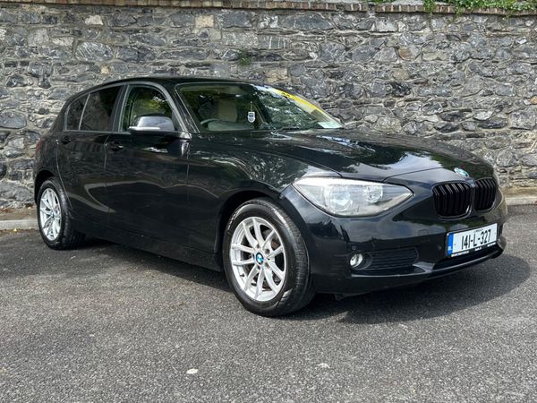 BMW 1-Series Hatchback, Diesel, 2014, Black
