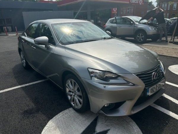Lexus IS Saloon, Petrol Hybrid, 2015, Silver
