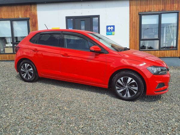 Volkswagen Polo Hatchback, Petrol, 2019, Red