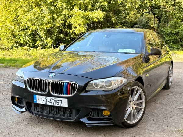 BMW 5-Series Saloon, Diesel, 2011, Black