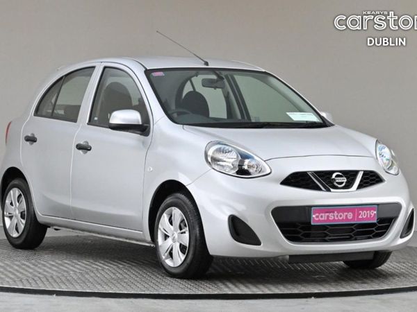 Nissan March Hatchback, Petrol, 2019, Silver