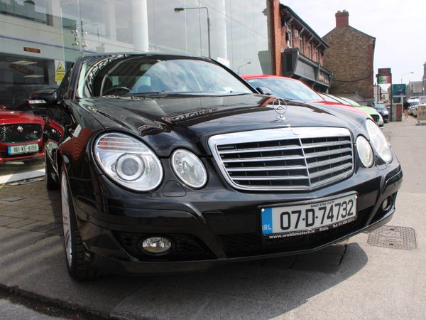 Mercedes-Benz E-Class Saloon, Petrol, 2007, Black