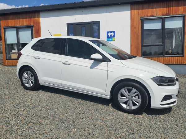 Volkswagen Polo Hatchback, Petrol, 2019, White