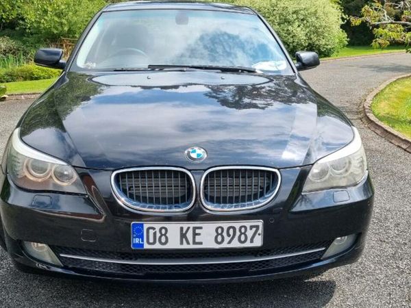 BMW 5-Series Saloon, Diesel, 2008, Black