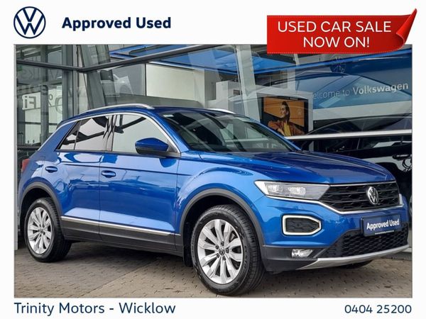 Volkswagen T-Roc SUV, Petrol, 2022, Blue
