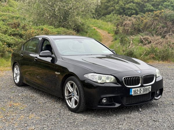 BMW 5-Series Saloon, Diesel, 2016, Black