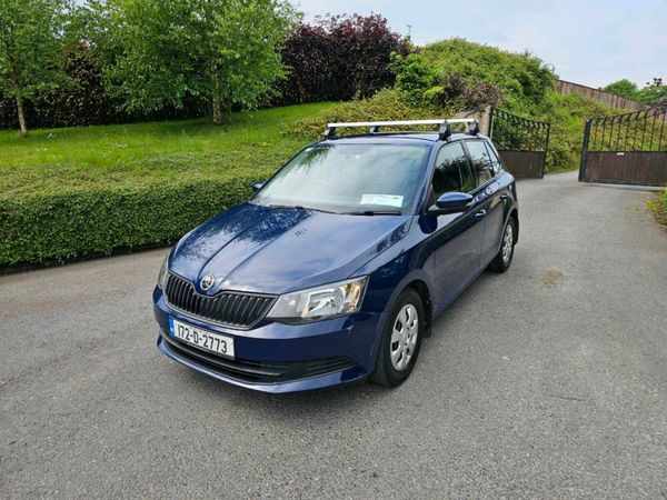 Skoda Fabia Hatchback, Petrol, 2017, Blue