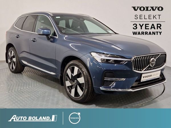 Volvo XC60 SUV, Petrol Plug-in Hybrid, 2023, Blue