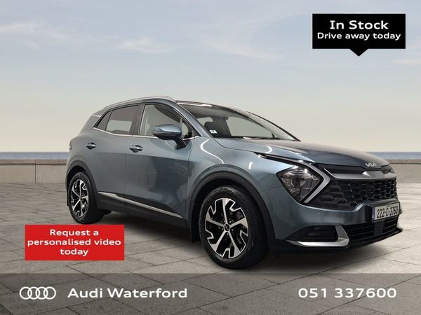 Kia Sportage SUV, Diesel Hybrid, 2022, Grey