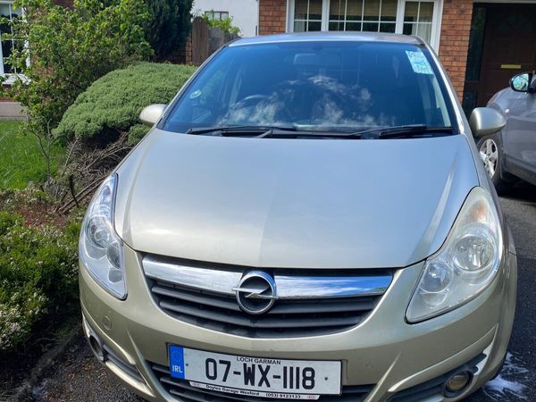 Opel Corsa Hatchback, Petrol, 2007, Silver