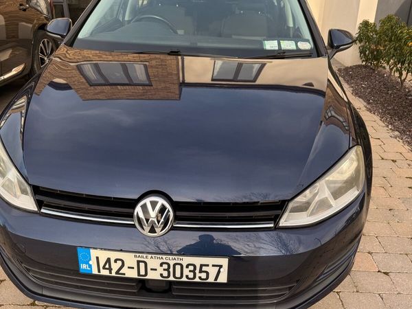 Volkswagen Golf Hatchback, Petrol, 2014, Navy