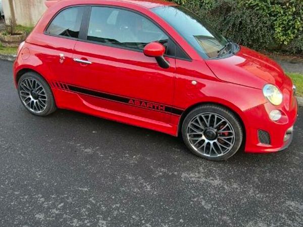 Fiat 500 Hatchback, Petrol, 2014, Red