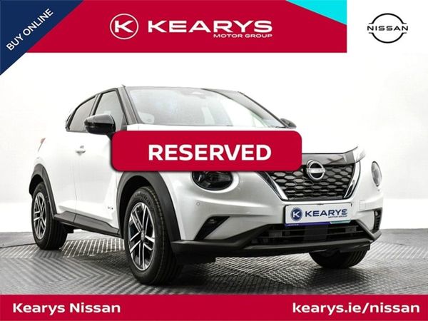 Nissan Juke SUV, Petrol Hybrid, 2025, White