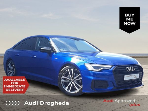 Audi A6 Saloon, Diesel, 2022, Blue