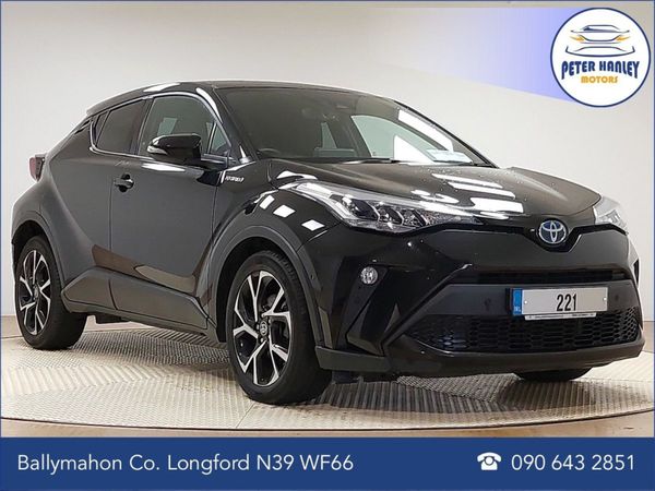Toyota C-HR SUV, Petrol Hybrid, 2022, Black