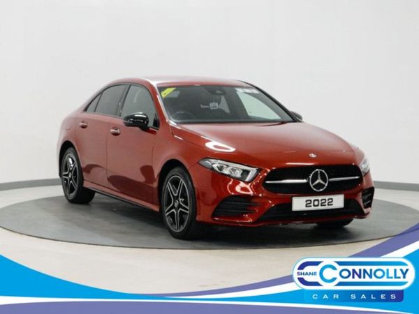 Mercedes-Benz AMG Saloon, Petrol Hybrid, 2022, Red