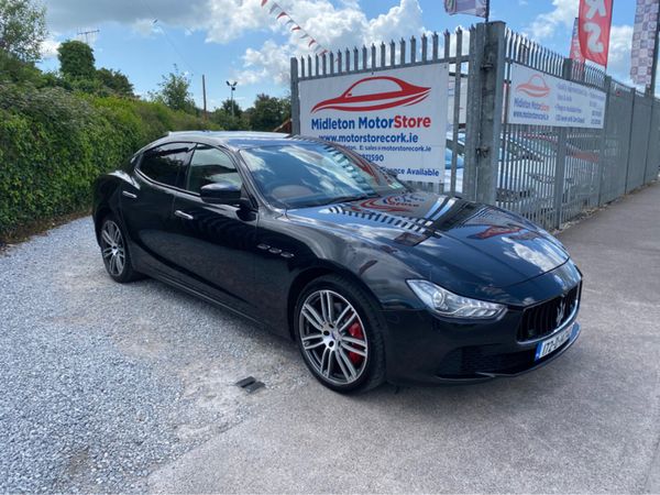 Maserati Ghibli Saloon, Diesel, 2017, Black