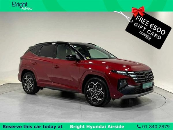 Hyundai Tucson MPV, Petrol Plug-in Hybrid, 2023, Red