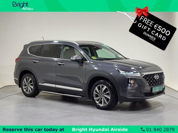 Hyundai Santa Fe Estate, Diesel, 2019, Green