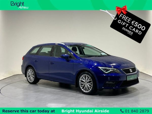 SEAT Leon Hatchback, Diesel, 2020, Blue