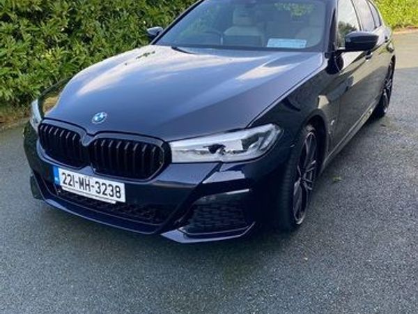 BMW 5-Series Saloon, Diesel, 2022, Black