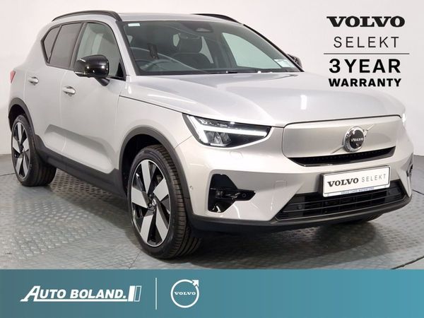Volvo XC40 Estate, Electric, 2023, Silver