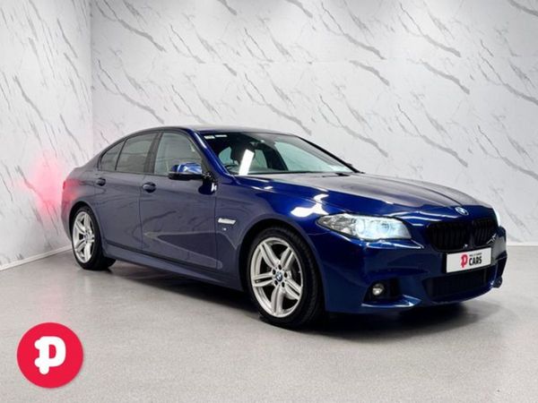 BMW 5-Series Saloon, Diesel, 2016, Blue