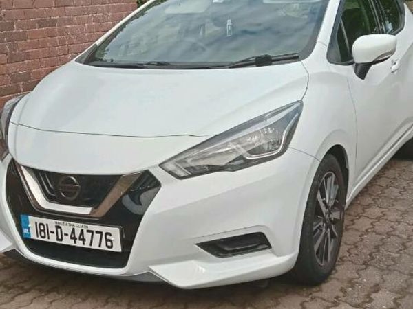 Nissan Micra Hatchback, Petrol, 2018, White