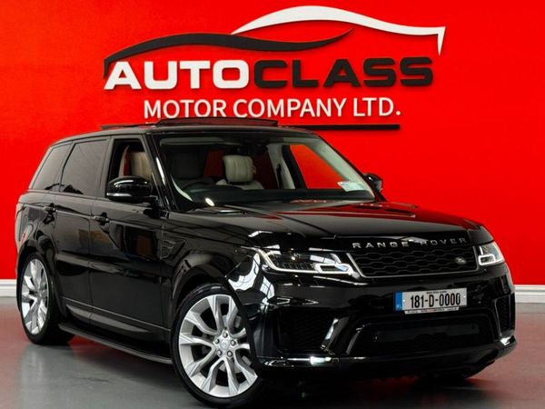 Land Rover Range Rover Sport Estate, Diesel, 2018, Black
