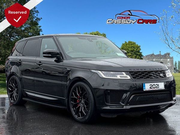 Land Rover Range Rover Sport Estate, Hybrid, 2021, Black