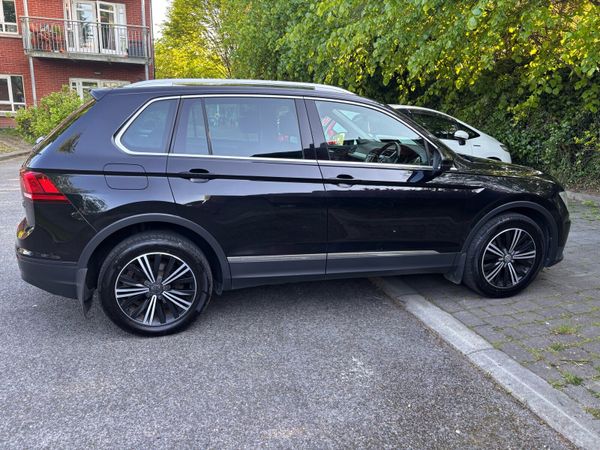 Volkswagen Tiguan SUV, Diesel, 2016, Black