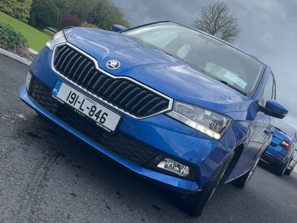 Skoda Fabia Hatchback, Petrol, 2019, Blue