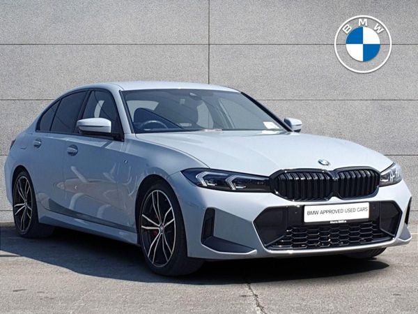 BMW 3-Series Saloon, Diesel Hybrid, 2023, Grey
