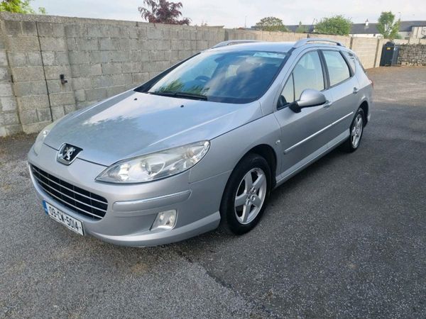 Peugeot 407 Estate, Diesel, 2009, Silver